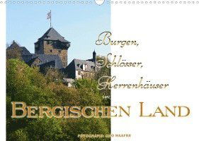 Cover for Udo Haafke · Burgen, Schlösser, Herrenhäuser im Bergischen Land (Wandkalender 2022 DIN A3 quer) (Calendar) (2021)