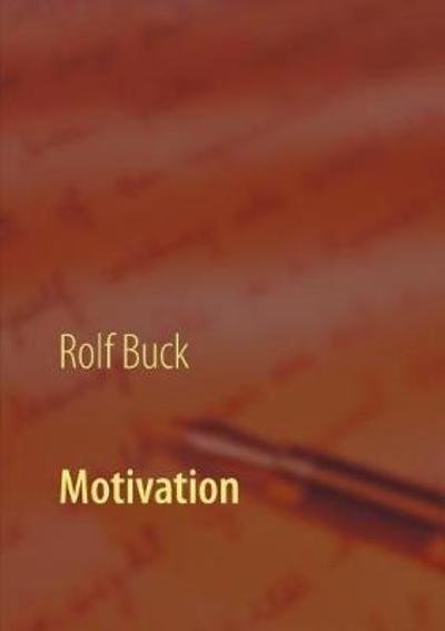 Cover for Buck · Motivation (Buch) (2018)