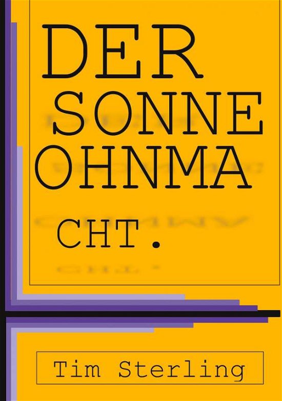 Cover for Sterling · Der Sonne Ohnmacht (N/A)