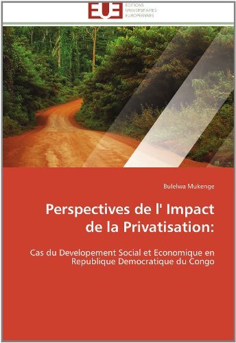 Cover for Bulelwa Mukenge · Perspectives De L' Impact De La Privatisation:: Cas Du Developement Social et Economique en Republique Democratique Du Congo (Paperback Bog) [French edition] (2018)
