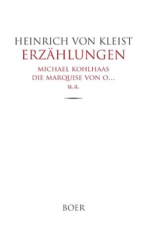 Cover for Kleist · Erzählungen (Book)