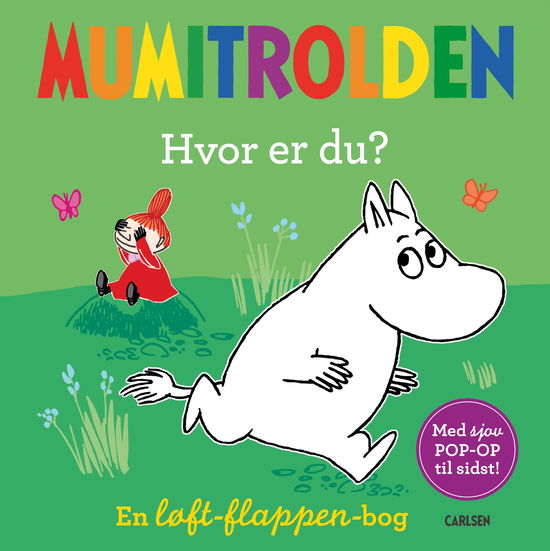 Cover for Tove Jansson · Mumitroldene: Mumitrolden - Hvor er du? (Cardboard Book) [1. Painos] (2025)