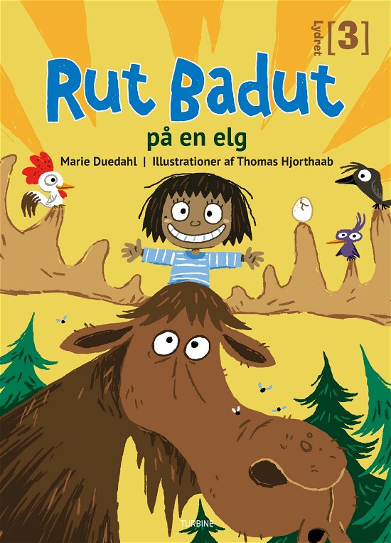 Cover for Marie Duedahl · Lydret 3: Rut Badut på en elg (Hardcover Book) [1.º edición] (2022)