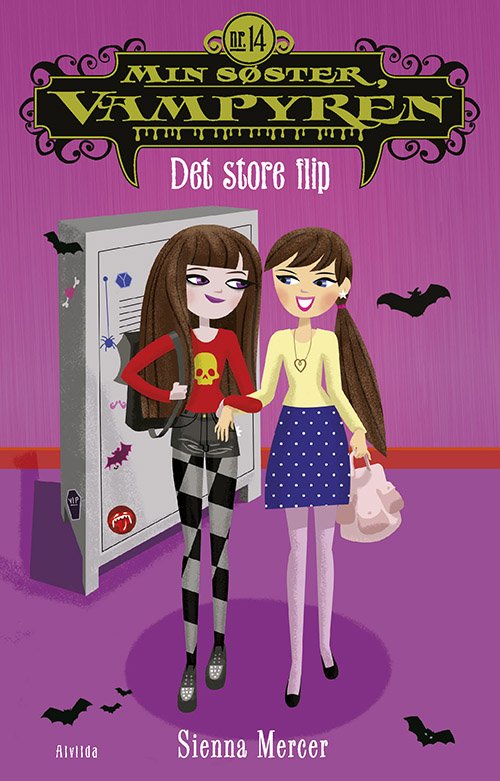 Cover for Sienna Mercer · Min søster, vampyren: Min søster, vampyren 14: Det store flip (Pocketbok) [1:a utgåva] (2015)