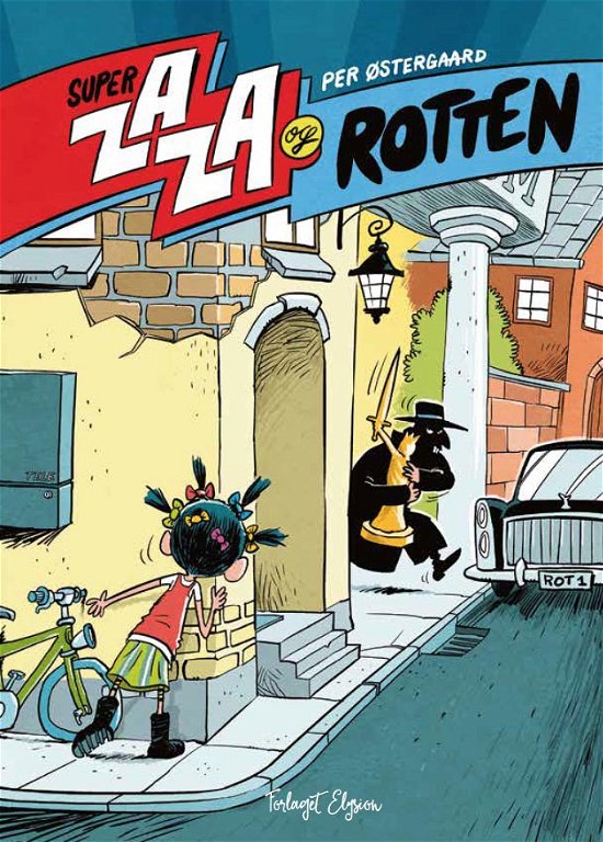 Cover for Per Østergaard · Super Zaza: Super Zaza og Rotten (Gebundenes Buch) [1. Ausgabe] (2018)