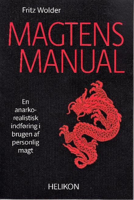 Cover for Fritz Wolder · Magtens manual (Sewn Spine Book) [2. Painos] (2023)