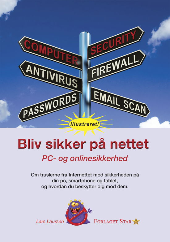 Cover for Lars Laursen · Bliv sikker på nettet (Paperback Book) [1e uitgave] (2018)