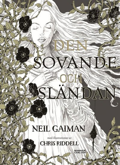 Cover for Neil Gaiman · Den sovande och sländan (ePUB) (2015)