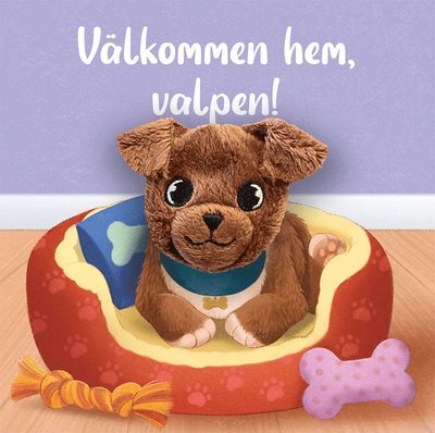 Cover for Brick Puffinton · Välkommen hem, valpen! (Kartongbok) (2023)