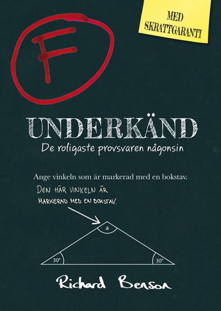 Cover for Richard Benson · Underkänd! (Paperback Book) (2024)