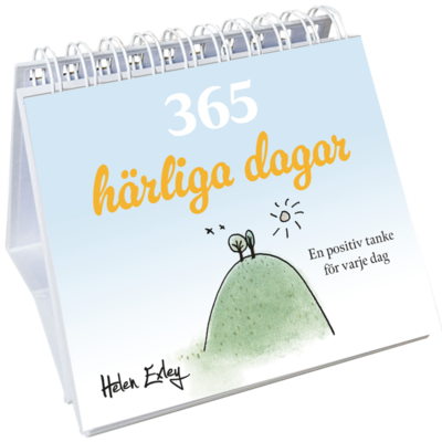 Cover for 365 härliga dagar : en positiv tanke för varje dag (Book) (2025)