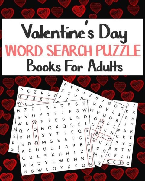 Cover for Word Search Puzzle Gift Publisher · Valentine's Day Word Search Puzzle Books For Adults (Taschenbuch) (2020)
