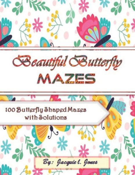 Cover for Jacquie Jones · Beautiful Butterfly Mazes (Paperback Book) (2020)