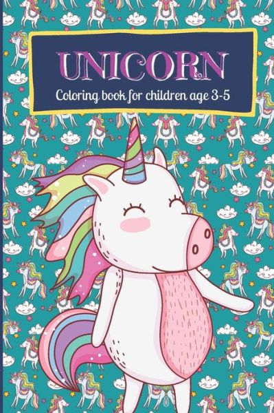 Cover for Magical Horse · Unicorn coloring book for children ages 3-5 (Paperback Book) (2020)