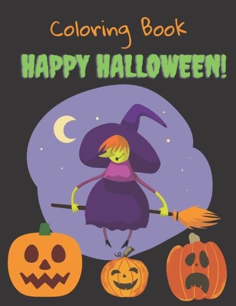 Cover for Sisi Pink Paper · Coloring Book Happy Halloween! (Pocketbok) (2020)