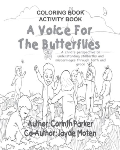 Cover for Jayde Moten · A Voice For The Butterflies: Coloring / Activity Book (Taschenbuch) (2021)