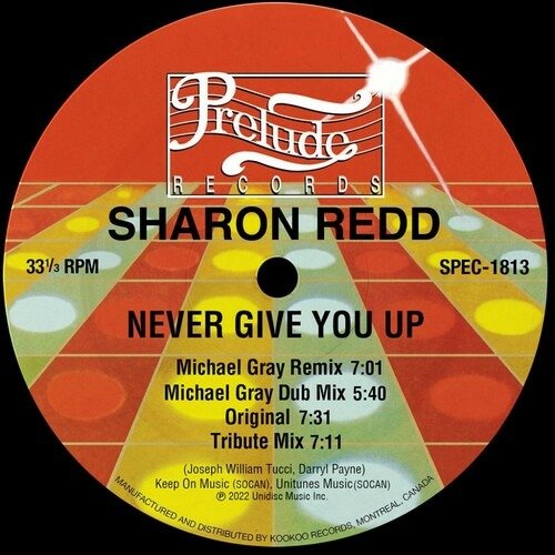 Cover for Sharon Redd · Never Give You Up (LP) (2022)