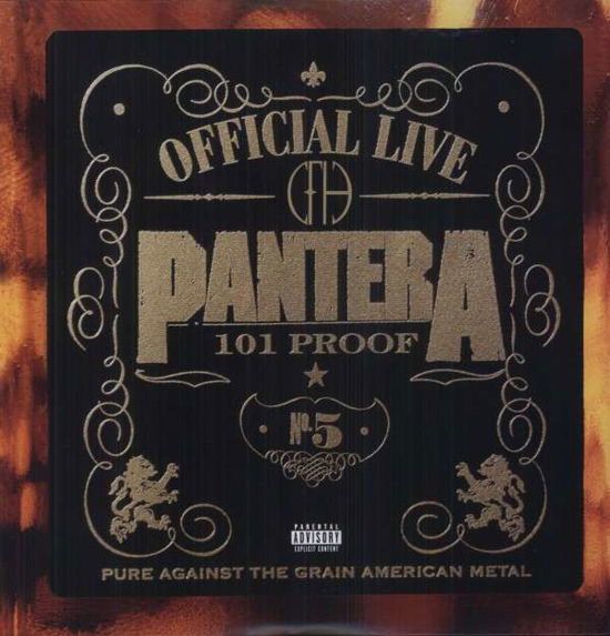 Cover for Pantera · The Great Official Live: 101 P (LP) (2012)