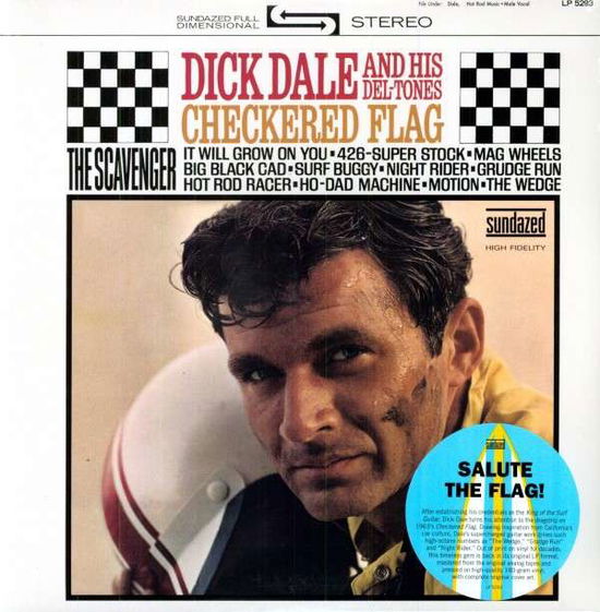 Cover for Dick &amp; His Del-Tones Dale · Checkered Flag (LP) (1990)