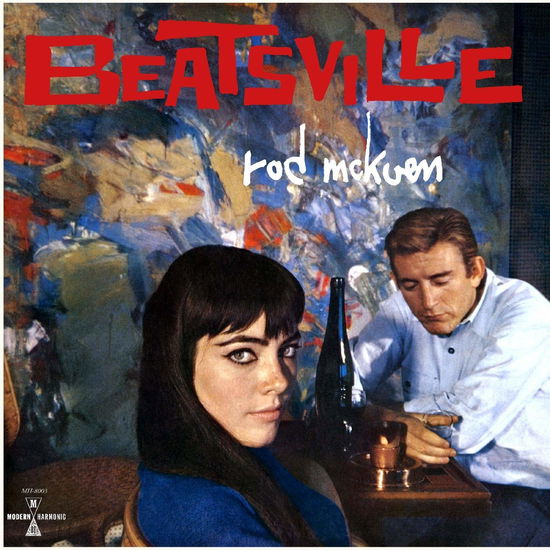 Cover for Rod Mckuen · Beatsville (Red Vinyl) (LP) [Coloured edition] (2020)