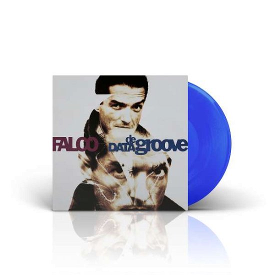 Cover for Falco · Data De Groove (Transparent Blue Vinyl) (LP) [Remastered edition] (2023)