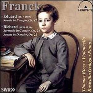 Cello Sonatas - Franck,e. / Franck,r. / Blees / Gediga - Muziek - AUD - 0422143200312 - 19 december 2000