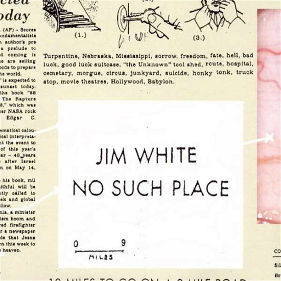 Cover for Jim White · No Such Place (LP) [Reissue edition] (2016)