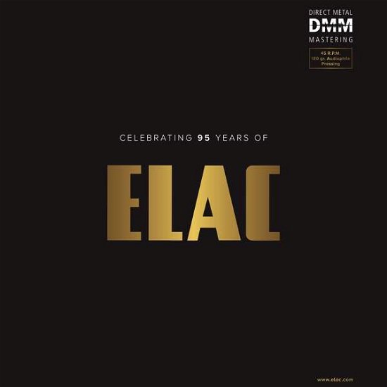 Cover for Celebrating 95 Years of Elac / Various (LP) [180 gram edition] (2022)