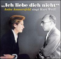 Cover for Anita Ammersfeld · AMMERSFELD:ich liebe dich nich (CD) (2003)