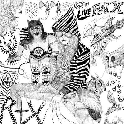 Cover for Rtx · Jj Got Live Ratx (LP) (2008)