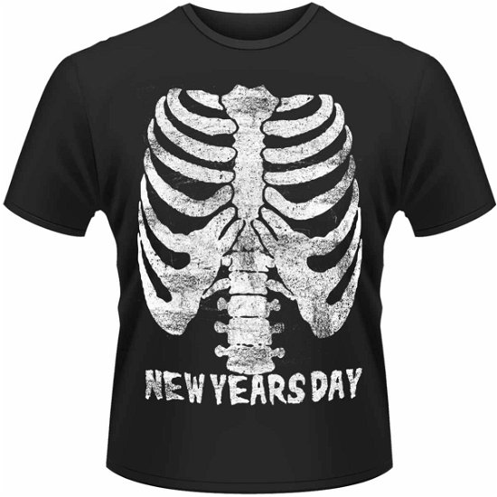 Cover for New Years Day · Ribcage (T-shirt) [size L] [Black edition] (2015)