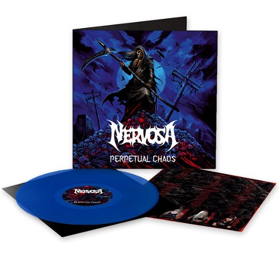 Cover for Nervosa · Perpetual Chaos (LP) [Coloured edition] (2021)