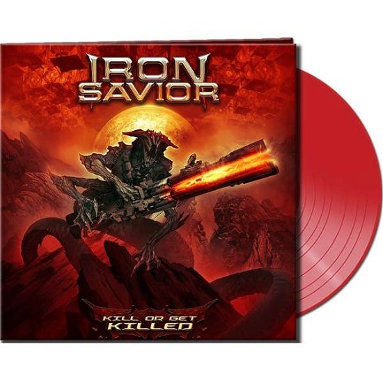 Cover for Iron Savior · Kill Or Get Killed (Lim. Red Vinyl) (LP) [Coloured edition] (2019)