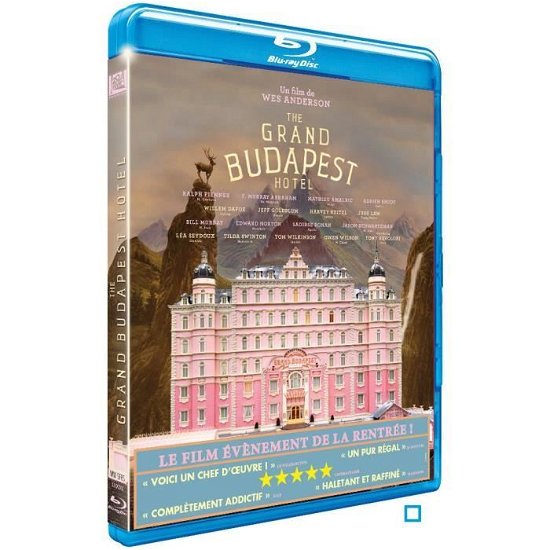 Cover for The Grand Budapest Hotel / blu-ray (Blu-ray)