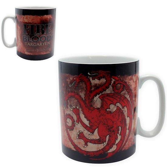 GAME OF THRONES - Mug 460 ml - Targaryen - Mug - Merchandise -  - 3760116330312 - 15. november 2019