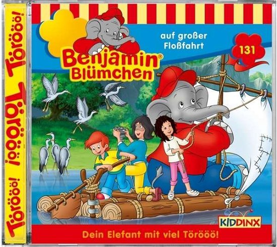 Cover for Benjamin Blümchen · Folge 131:...auf Großer Floßfahrt (CD) (2016)