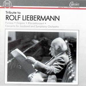 Liebermann / Albrecht / Hamburg State Philharmonic · Furioso for Orchestra / Piano Concerto (CD) (1997)