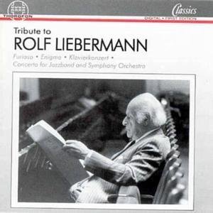 Orchestral Wks. - Liebermann Rolf - Musik - THOR - 4003913123312 - 1997