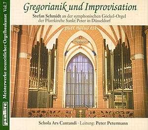 Cover for Stefan Schmidt · Gregorianik Und Improvisa (CD) (2013)
