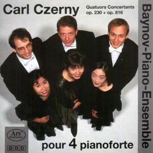 Cover for Czerny / Baynov · Carl Czerny Quatuors Concertants Op 230 &amp; Op 816 (CD) (2010)