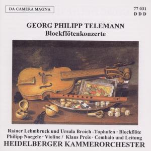 Cover for Telemann / Lehmbruck · Cons for Recorder (CD) (2012)