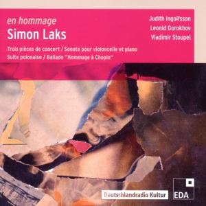 Cover for Laks / Ingolfsson / Gorokhov · En Hommage: Simon Laks (CD) (2011)