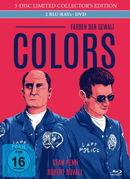 Colors-farben Der Gewalt (Cover A) (Limited Colle - Dennis Hopper - Elokuva - CAPELLA REC. - 4042564177312 - perjantai 1. joulukuuta 2017