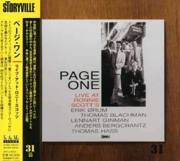 Cover for Page One · Live at Ronnie Scott's (CD) (2007)