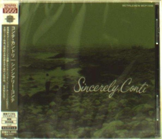 Cover for Conte Candoli · Sincerely. Conti (CD) [Japan Import edition] (2013)