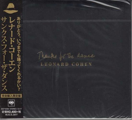 Cover for Leonard Cohen · Thanks For The Dance (CD) [Japan Import edition] (2019)