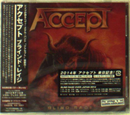 Cover for Accept · Blind Rage (CD) [Bonus Tracks, Limited edition] (2014)