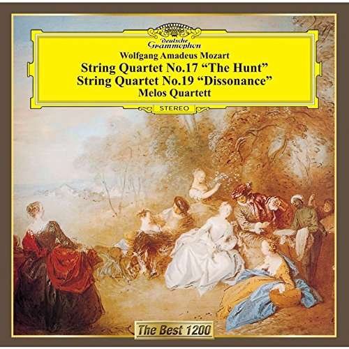 Cover for Melos Quartett · Mozart: String Quartets No. 17 &amp; No. 1 (CD) (2015)