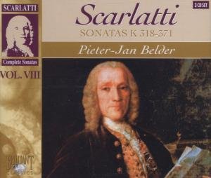 Scarlatti Keyboard Sonatas 8 - Pieter-Jan Belder - Musikk - Brilliant Classics - 5028421930312 - 13. august 2006