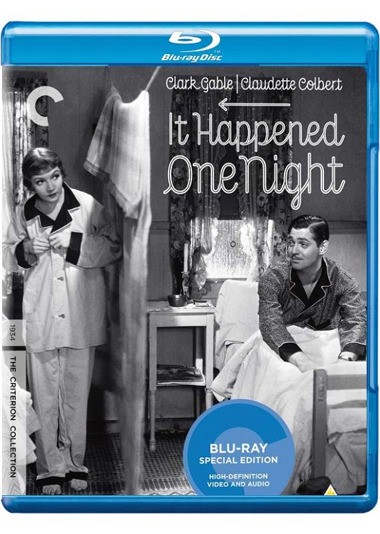 Cover for It Happened One Night · It Happened One Night - Criterion Collection (Blu-ray) (2016)